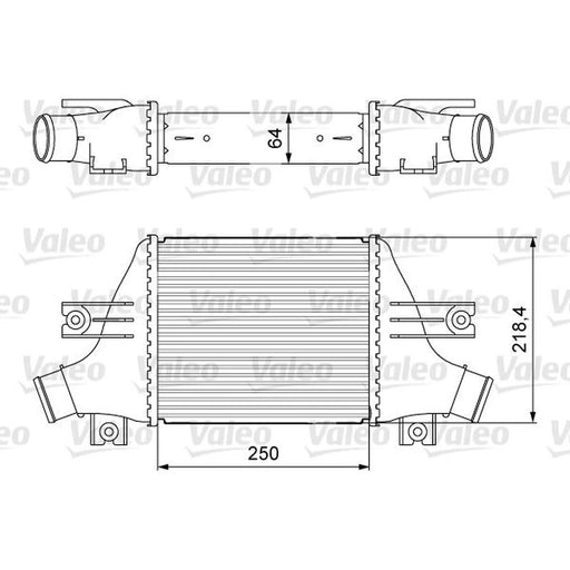 Valeo Intercooler (Charge Air Cooler) 818638