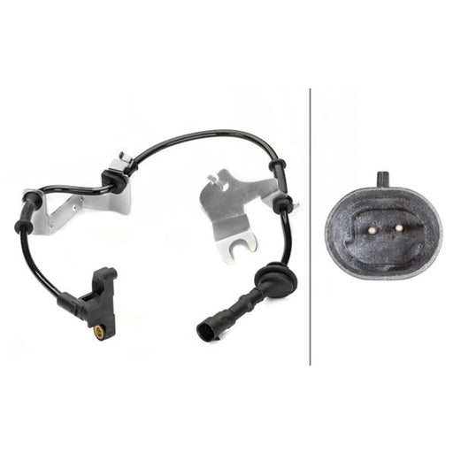 Hella ABS Wheel Speed Sensor Front 6PU 230 040-281