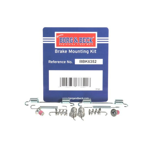 Borg & Beck Parking Brake Shoe Accessory Kit Rear BBK6352