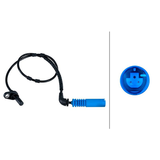 Hella ABS Wheel Speed Sensor Rear 6PU 012 806-581