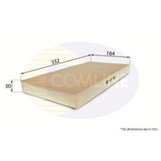 Comline Cabin Air Filter (Pollen Filter) EKF116