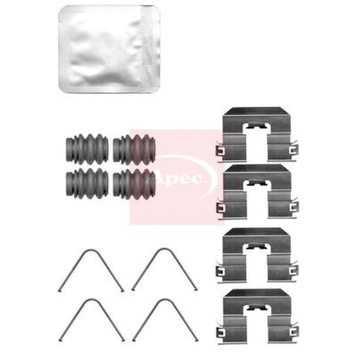 Apec Brake Pad Accessory Fitting Kit Rear KIT1612