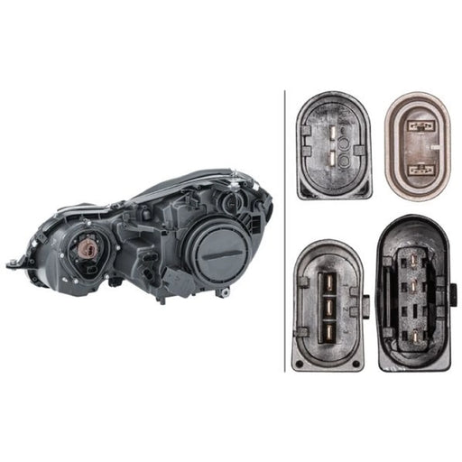 Hella Headlight Headlamp W5W Right 1EL 008 369-081