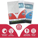 Vw Double Sleeping Bag Reversable Blue/Red 190Cm X 150Cm OL0183 - Board Masters - Van Life Living