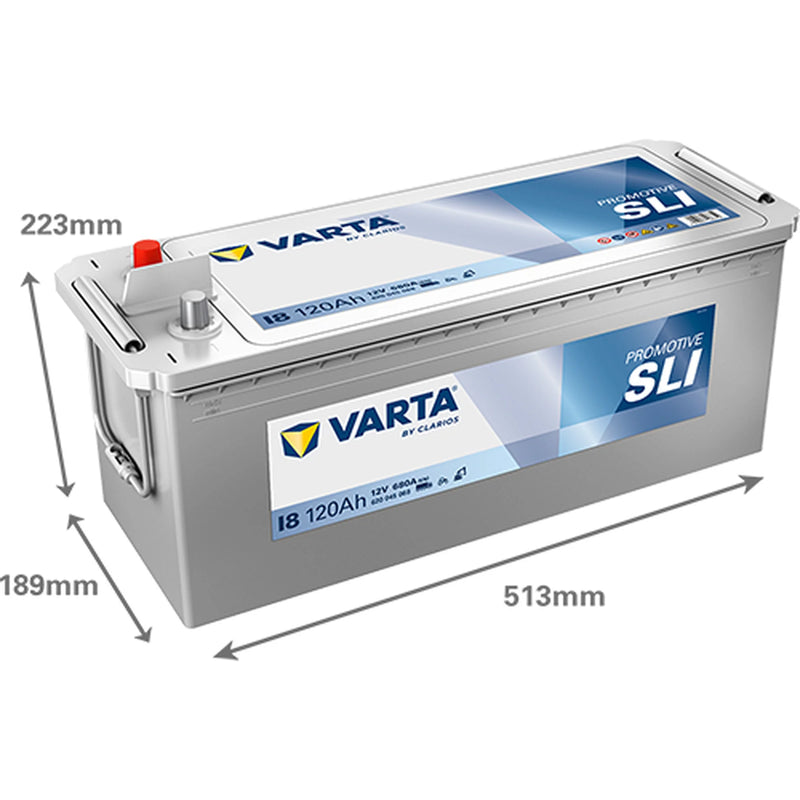 Varta Battery 12V 120Ah 680A 620045068K182
