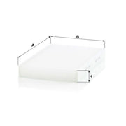 MANN-FILTER Cabin Air Filter (Pollen Filter) Eng.compart. CU 2940