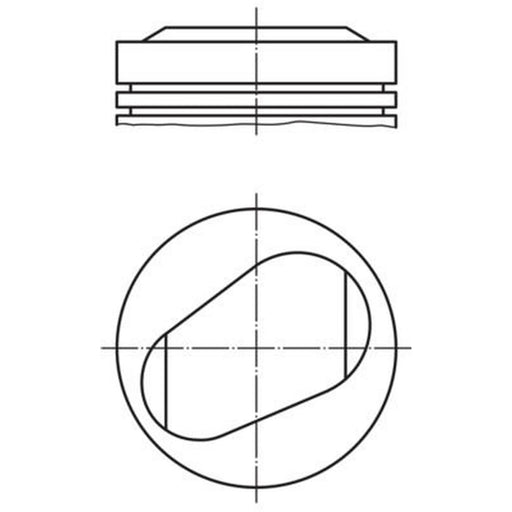Mahle Piston Cylinder Bore = 90mm 081 92 03