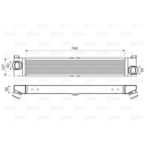 Valeo Intercooler (Charge Air Cooler) 818569