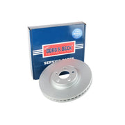 Borg & Beck 2 x Vented Front Brake Discs BBD6124S-x2