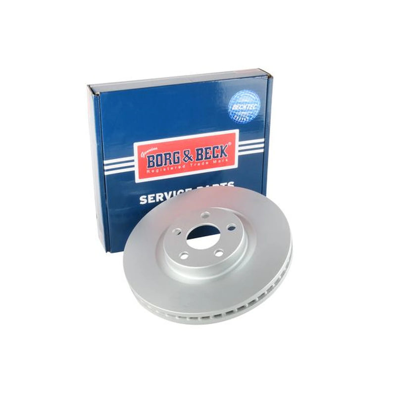 Borg & Beck 2 x Vented Front Brake Discs BBD6124S-x2
