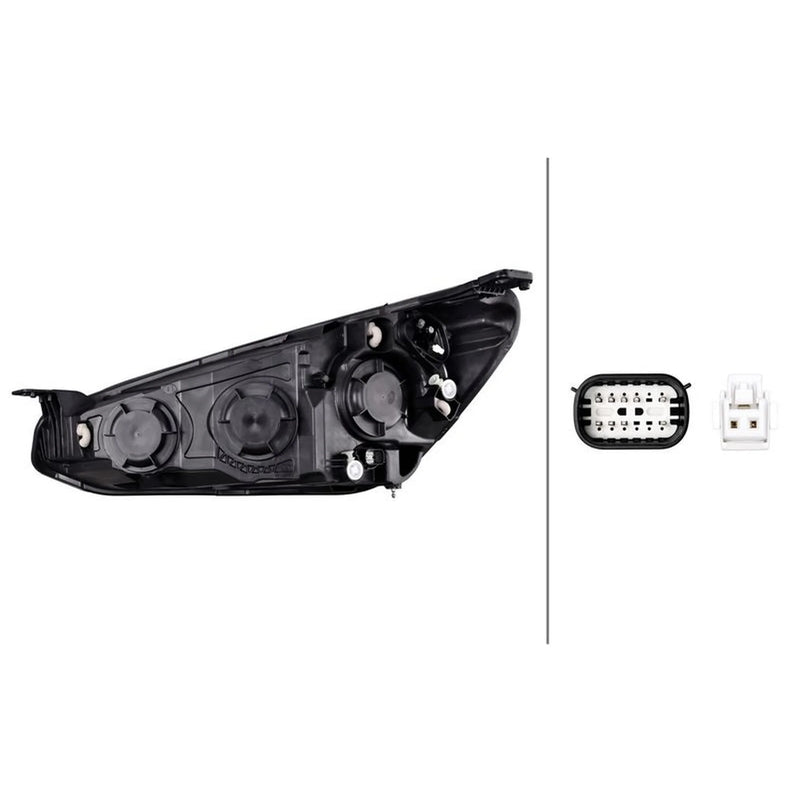 Hella Headlight Headlamp PY21W Right 1LG 354 859-041