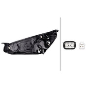 Hella Headlight Headlamp PY21W Right 1LG 354 859-081