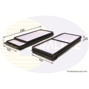 Comline Cabin Air Filter (Pollen Filter) EKF267