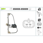 Valeo Electric Window Regulator Lifter Right Front 850009