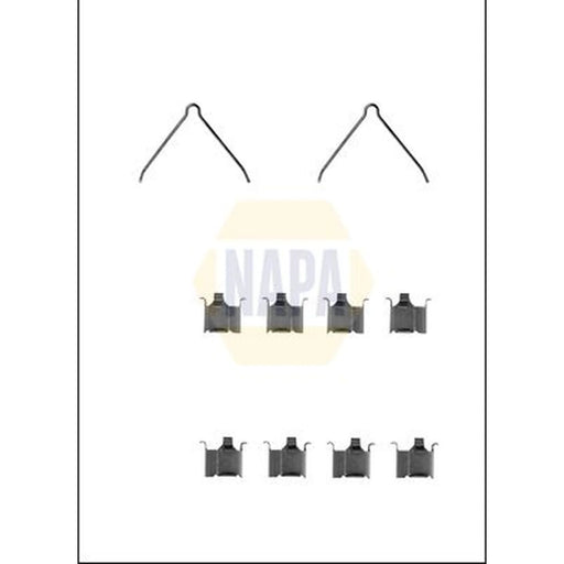 NAPA Brake Pad Accessory Fitting Kit Rear NFK1326