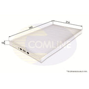 Comline Cabin Air Filter (Pollen Filter) EKF140