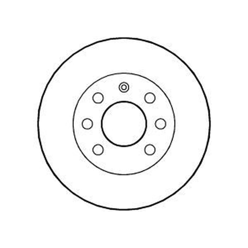 Abtex 2 x Vented Front Brake Discs BD235V-x2