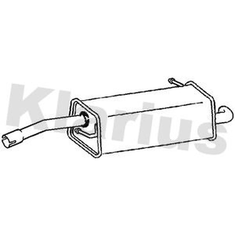 Klarius Box With Tail Pipe Rear FE1121Q