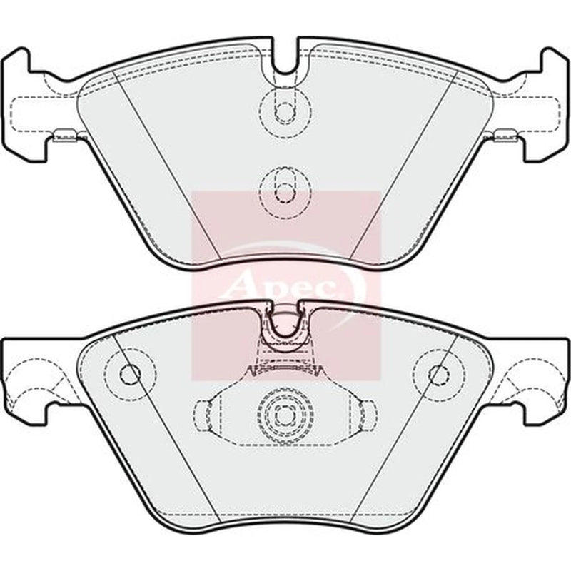 Apec Front Brake Pad Set PAD1789