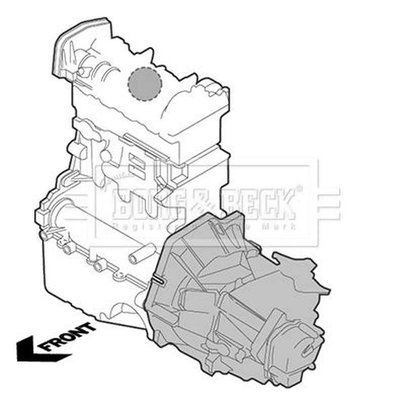 Borg & Beck Engine Mount Mounting BEM4166