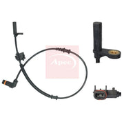 Apec ABS Wheel Speed Sensor Rear Right ABS1676