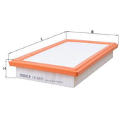 Mahle Engine Air Filter LX 3811