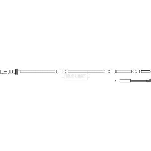 Borg & Beck Brake Pad Wear Sensor Front BWL3063