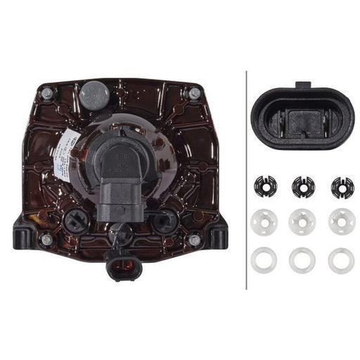 Hella Headlight Headlamp H7 Right 1AL 009 998-001