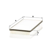 MANN-FILTER Cabin Air Filter (Pollen Filter) Eng.compart. passe CU 3340