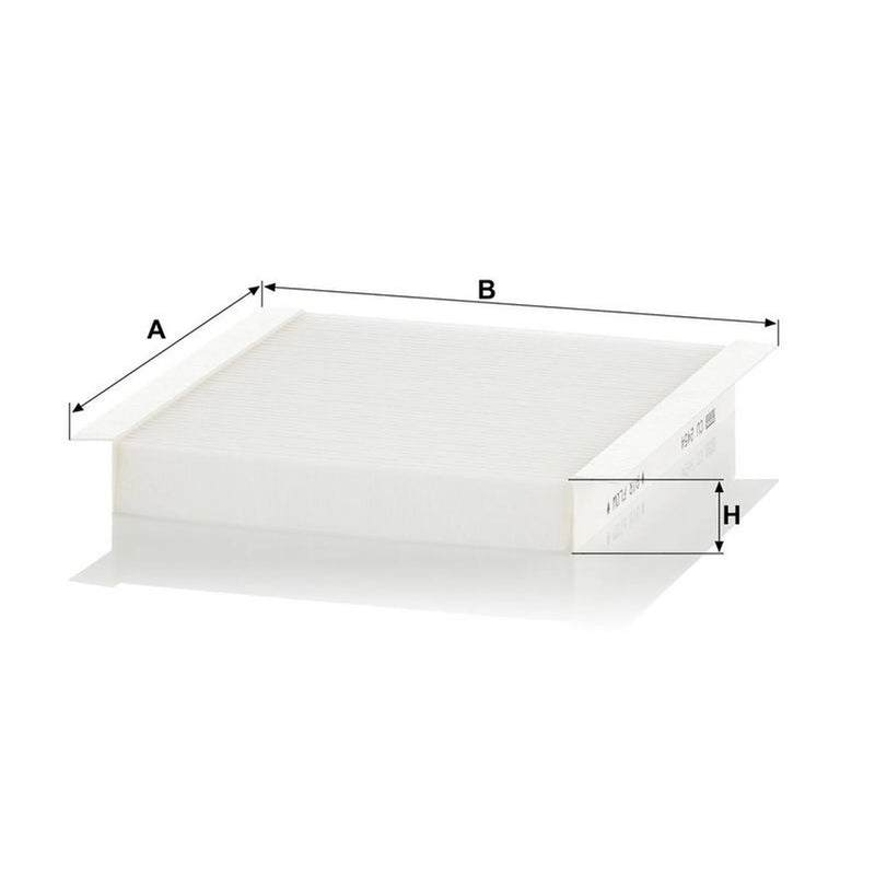 MANN-FILTER Cabin Air Filter (Pollen Filter) below the mid CU 2454