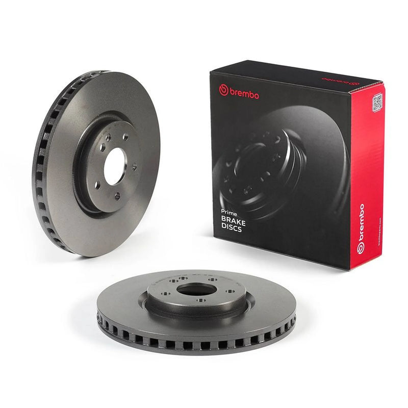 Brembo 2 x Vented Front Brake Discs 09.E143.11