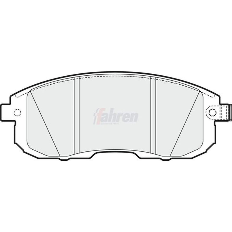 Fahren Front Brake Pad Set FBP3282