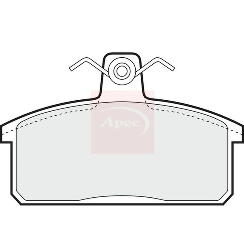 Apec Front Brake Pad Set PAD736