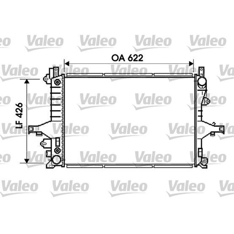 Valeo Engine Radiator 734720