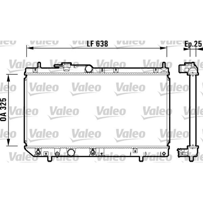 Valeo Engine Radiator 734103