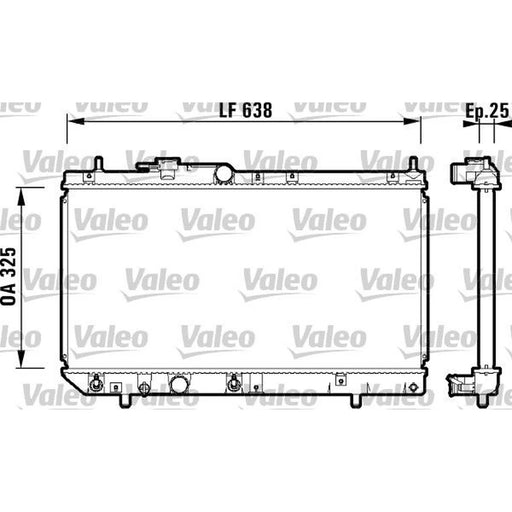 Valeo Engine Radiator 734103