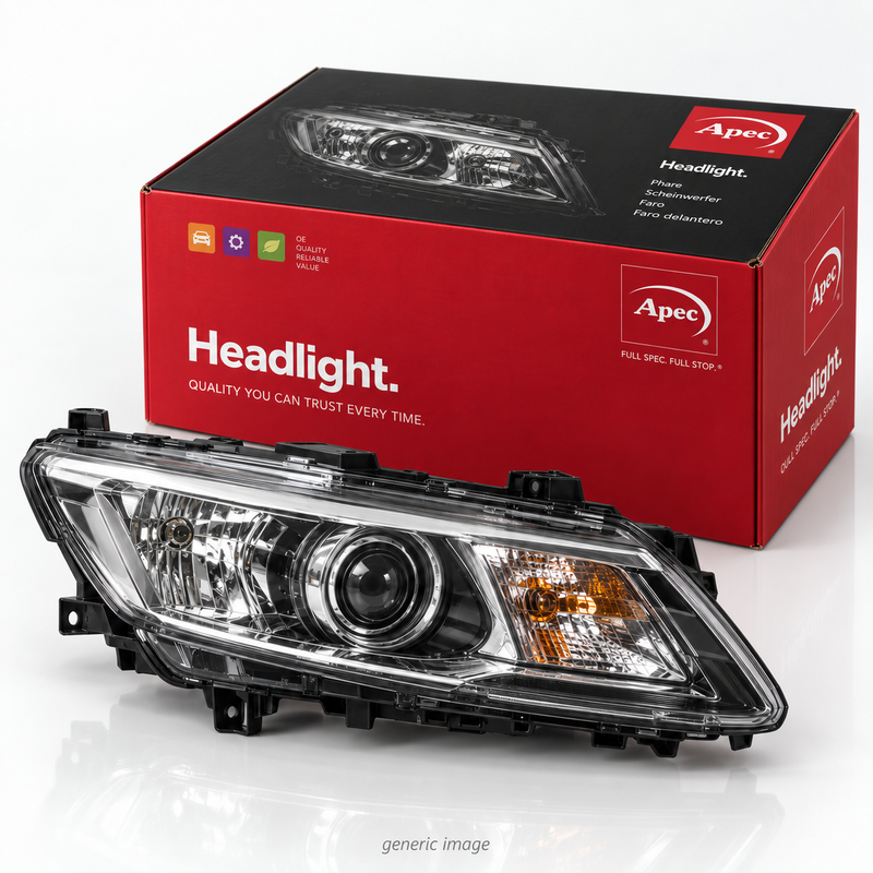 Apec Headlight Headlamp H7/H7 Left ALH2710