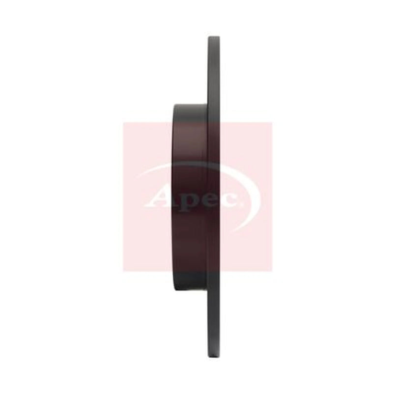 Apec 2 x Solid Rear Brake Discs DSK2081-x2