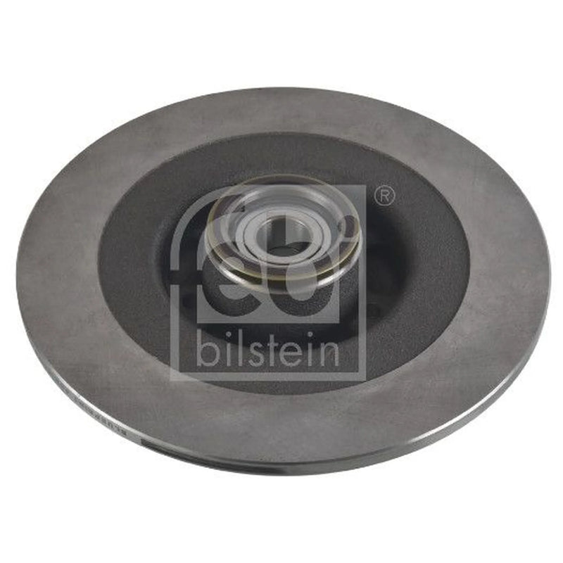 Febi 2 x Solid Rear Brake Discs 44018-x2