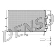 Denso Air Conditioning Condenser DCN10009