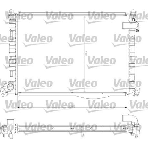 Valeo Engine Radiator 734327