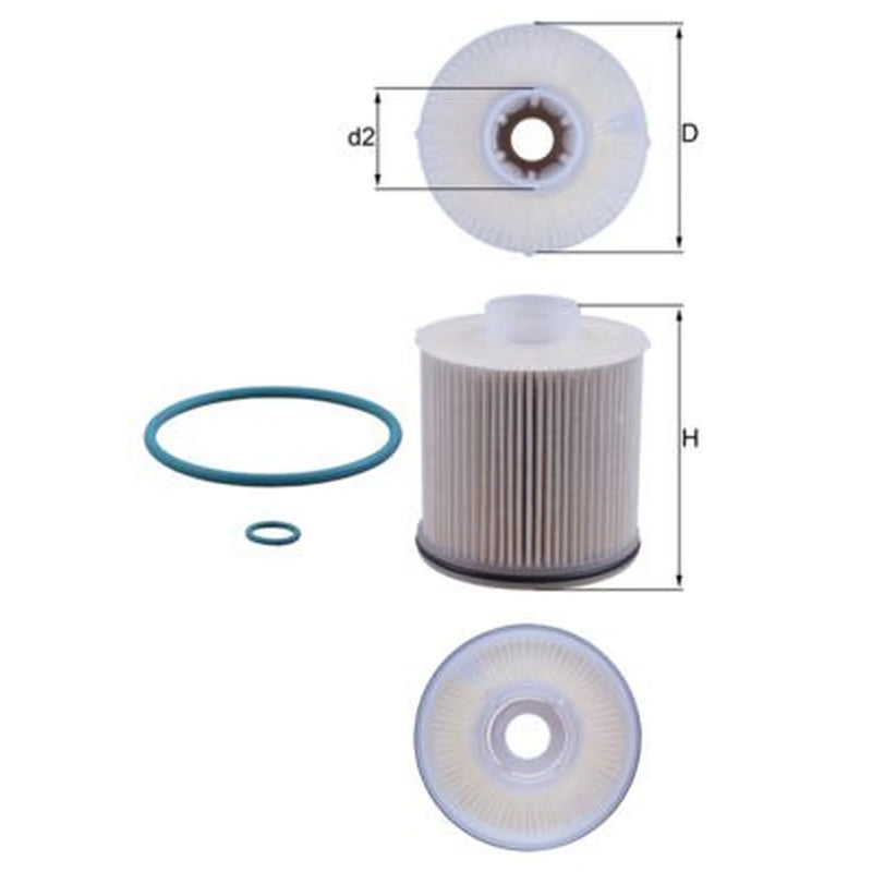 Mahle Fuel Filter Element KX 486D
