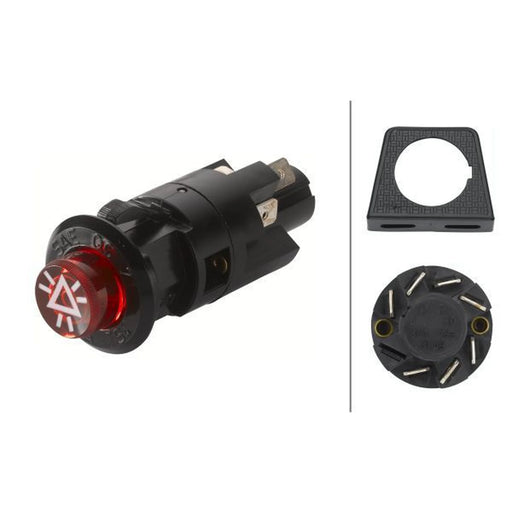Hella Hazard Warning Light Switch Connectors 6HF 001 579-052