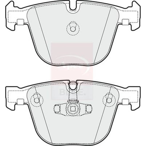 Apec Rear Brake Pad Set PD3817
