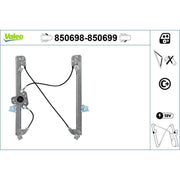 Valeo Electric Window Regulator Lifter Right Front 850699