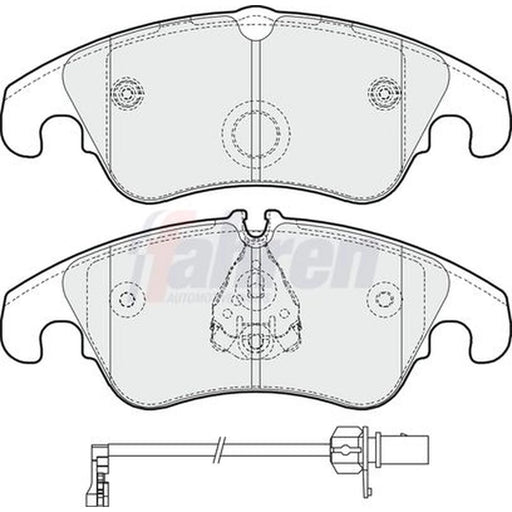 Fahren Front Brake Pad Set FBP3362