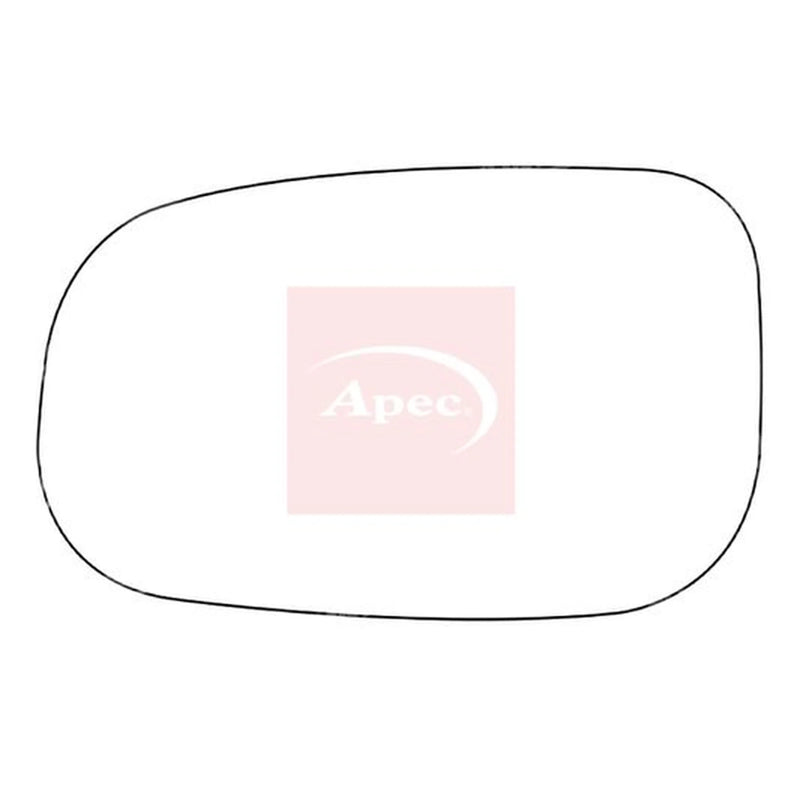 Apec Exterior Wing Mirror Glass Left AMS2787A
