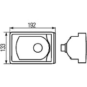 Hella Reversing Lamp 2ZR Right 2ZR 008 805-041 1739402 2ZR 008 805-041