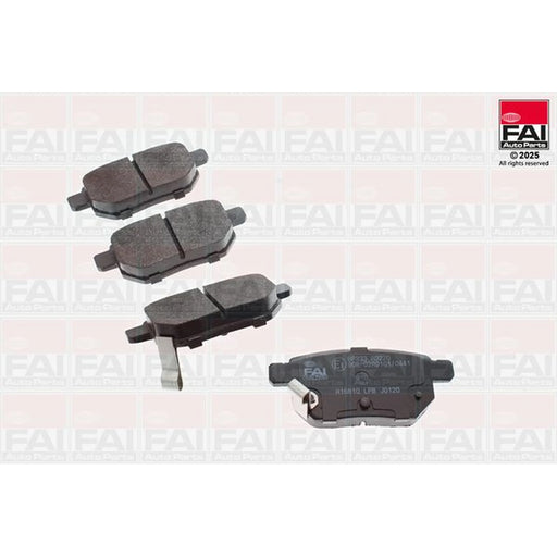 FAI Rear Brake Pad Set BP333