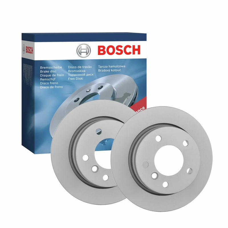 Bosch 2 x Vented Rear Brake Discs 0986478642-x2